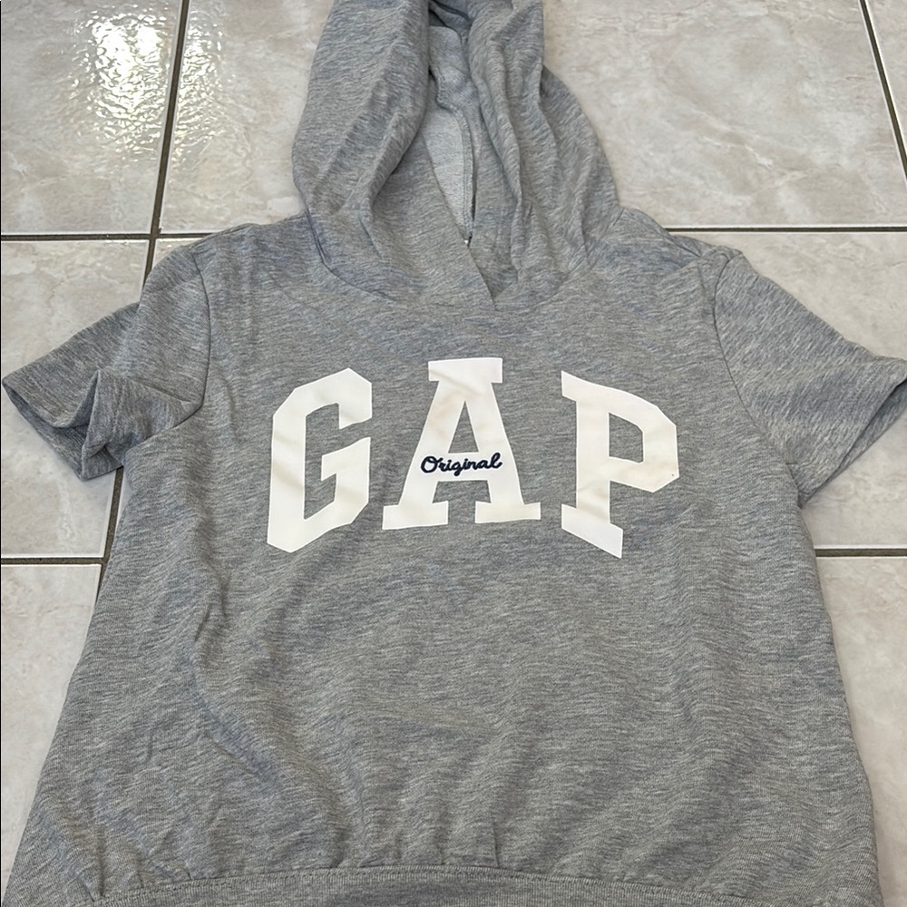 GAP Kids Gray Hoodie T-Shirt